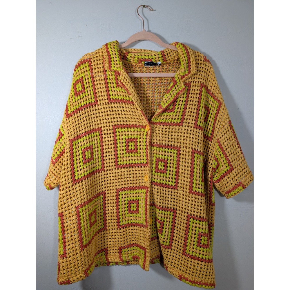 ASOS‎ DESIGN Cotton Crochet Top 14 US
